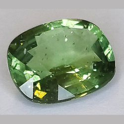 3.07ct Apatite Vert Taille Coussin