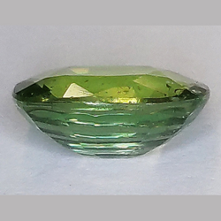 3.07ct Apatite Vert Taille Coussin