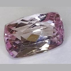 6.22ct Kunzita Talla Cojín