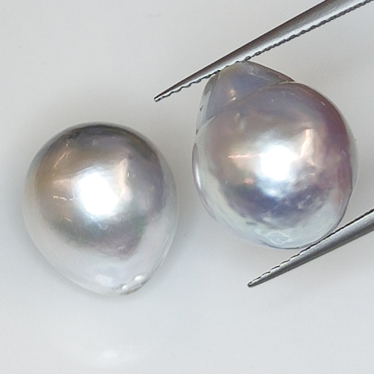 30.14ct Paire de Perles d'Australie