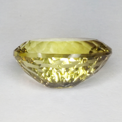 16,09 ct Citrin geschnittenes ovales Jahrtausend 19,6 x 13,9 mm