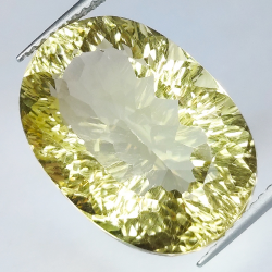 16.09 ct Citrine Cut Oval Millenium 19.6 x 13.9 mm