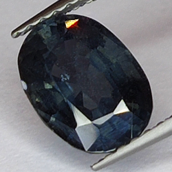 2.00ct Spinelle bleu ovale coupé 9x6mm