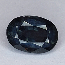 2.00ct Blauer Spinell-Ovalschliff 9x6mm