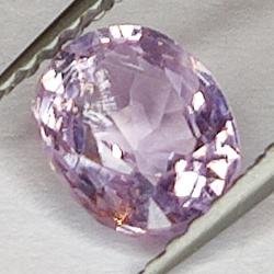 0,94 ct Pink Spinell ovaler Schnitt 6,52 x 5,46 mm