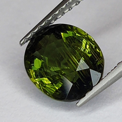 1.81ct Tourmaline Verdelite oval cut 8x6mm