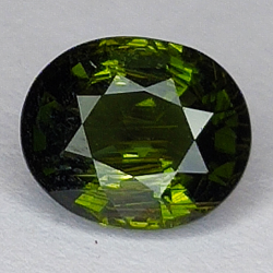 1,81 ct Tourmaline Verdélite coupe ovale 8x6mm