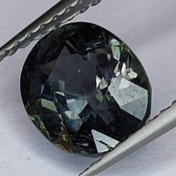 2.16ct Tourmaline Verdelite oval cut 8x6mm