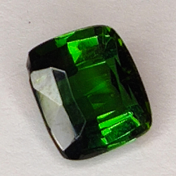 1.73ct Tourmaline Verdelite cushion cut 7x6mm