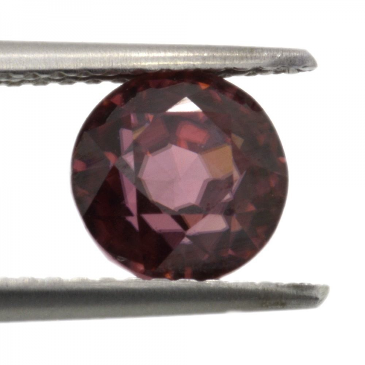 2.97ct Zircone Rosa taglio rotondo 7x7mm