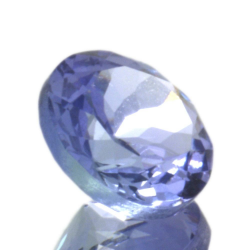 1.46ct Tanzanite Round Cut 6.92x3.94mm