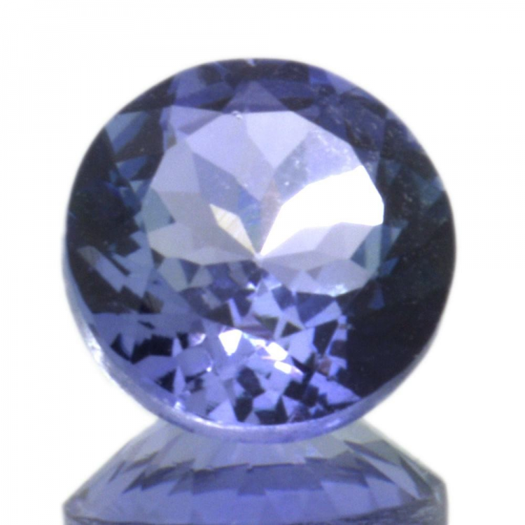 1.46ct Tanzanite Round Cut 6.92x3.94mm