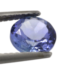 1.46ct Tanzanite Round Cut 6.92x3.94mm