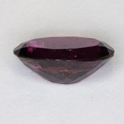 1.06ct Tormalina Rubelite taglio ovale 9x6mm