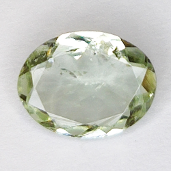 0,96ct Tourmaline Verdélite coupe ovale 9x7mm