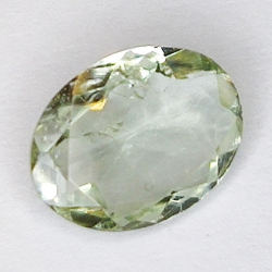 0.96ct Tourmaline Verdelite oval cut 9x7mm