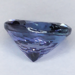 1,08ct Tanzanite coupe ronde 6x3mm