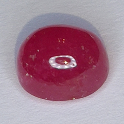 4.99ct Rubino taglio ovale 9.1x8.2mm