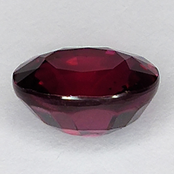 3.09ct Rhodolite Garnet oval cut 9x8mm