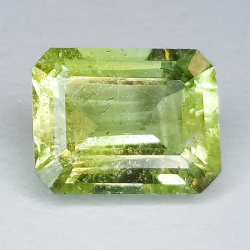 4.36ct Aquamarine Green Emerald Cut