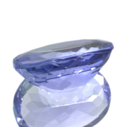 Tanzanite taille ovale 1,84 ct 9,09x6,76 mm