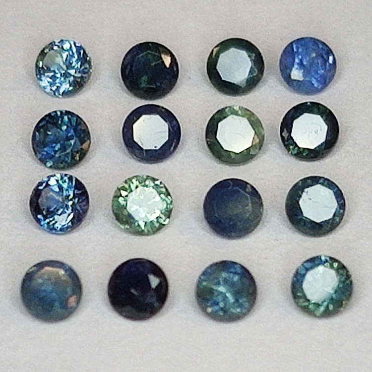 Sapphire Round Cut 2.2 mm