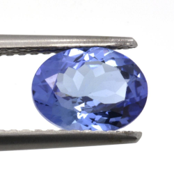 1,40 ct Tanzanite Taille Ovale 8,00x6,14 mm