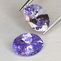 Tanzanite Taglio Ovale 7 x 5 mm