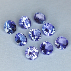 Tanzanite Round Cut 3.70-4.30 mm