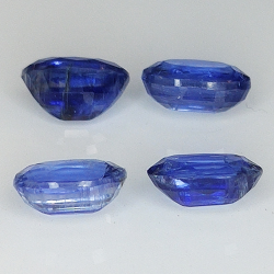 Kyanite (Distena) taglio ovale 7x5mm 4pz