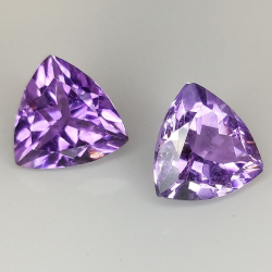 Amethyst Trilliant Cut 9.00mm