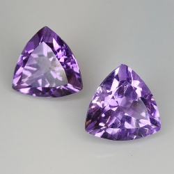 Amethyst Trilliant Cut 9.00mm