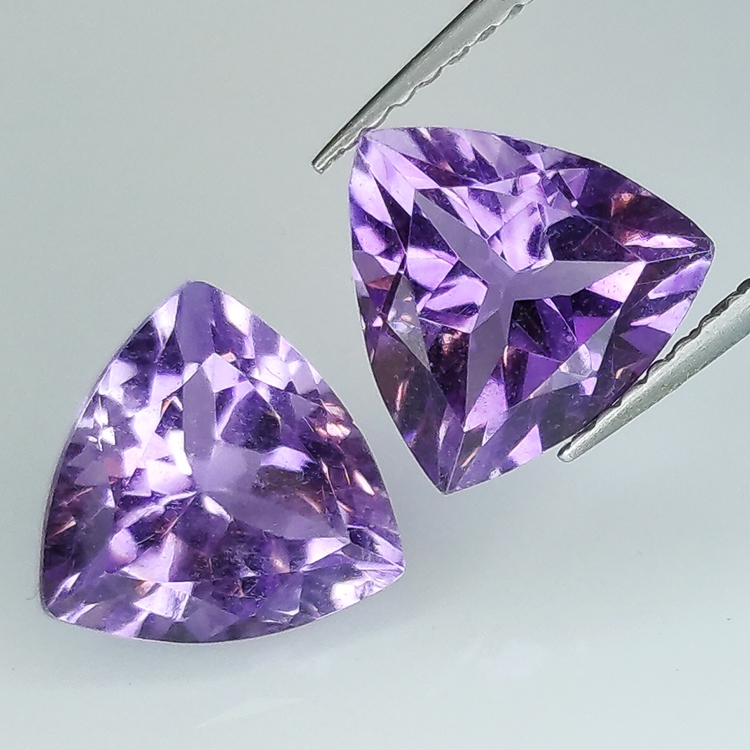 Amethyst Trilliant Cut 9.00mm