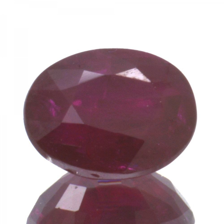 1,22ct Ruby Oval Cut