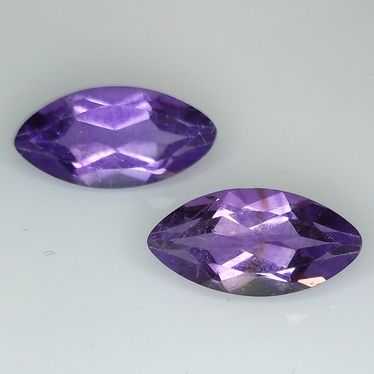 Marquise geschnittener Amethyst 14.00x7.00mm 5pz