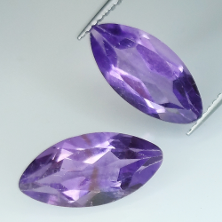 Marquise geschnittener Amethyst 14.00x7.00mm 5pz