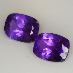 Amethyst im Kissenschliff 8.00x6.00mm 4St