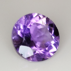 Amethyst round cut 9.00mm 5pcs