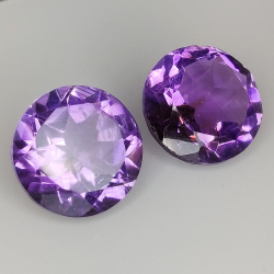 Amethyst Rundschnitt 9.00mm 5St