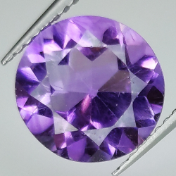 Amethyst round cut 10.00mm