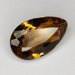 4.83ct Topaz Champagne pear cut 14X9mm