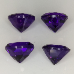 Amethyst round cut 7.00mm 5pz