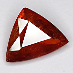 2,60ct Grenat Spessartine coupe trilobée 10,4x9,1mm