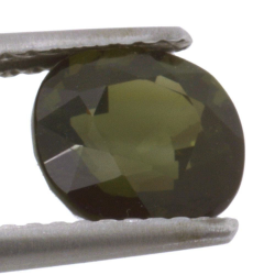 1.82ct Tourmaline Oval Cut 7.27x6.83mm