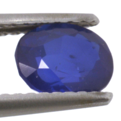 1,12ct Zafiro Azul Talla Oval 6,51x5,27mm