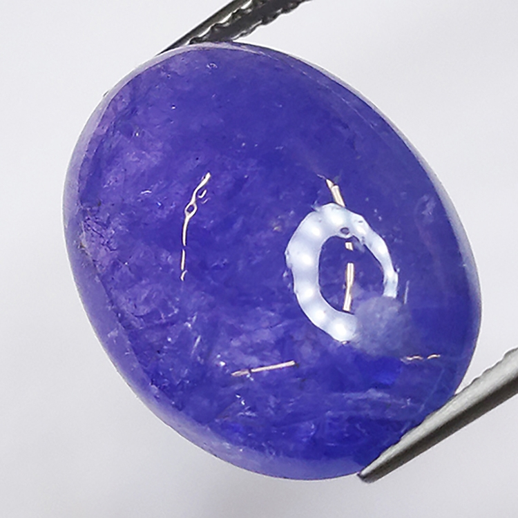 11.08ct Tanzanite cabochon ovale 17.4x11.8mm