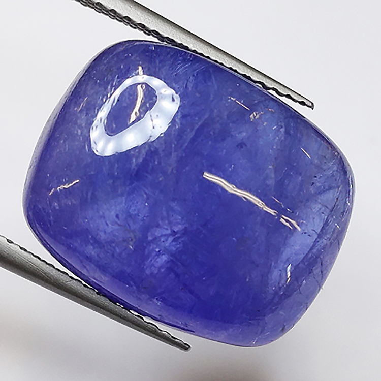 21.43ct Tanzanita cabujón cuadrado 17x14mm