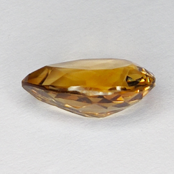 5,96ct Topas Champagner birnenschliff 14X10mm