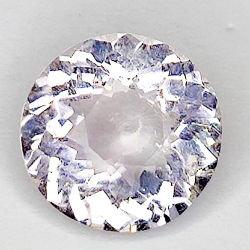 2.23ct Morganite round cut 9x9mm