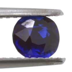 0,88ct Zafiro Azul Talla Oval 5,58x5,14mm